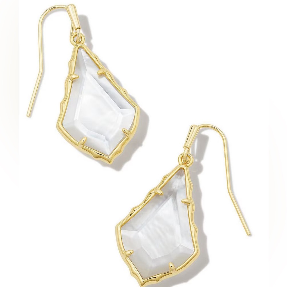 KENDRA SCOTT💋                  Small Faceted Alex Gold Drop Earrings